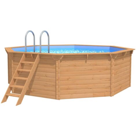 Piscina de madera
