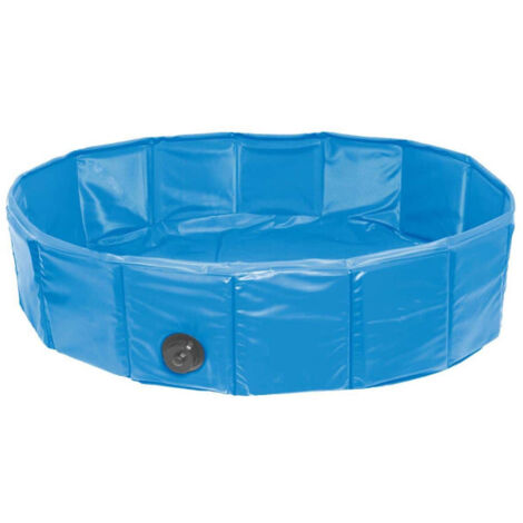 Piscina para perros. ø 130 x 20 cm. DOGGY SPLASH color azul.