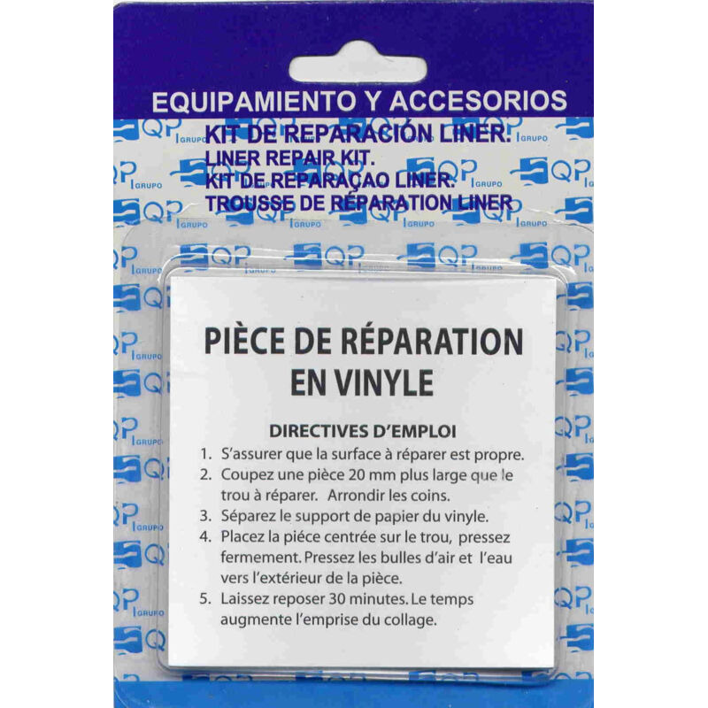 Quimicamp Finstock Parche Reparacion Liner Para Piscinas 615205