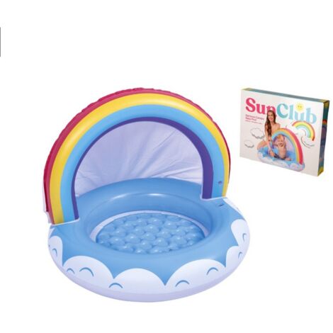 Piscina per bambini arcobaleno 95x66cm