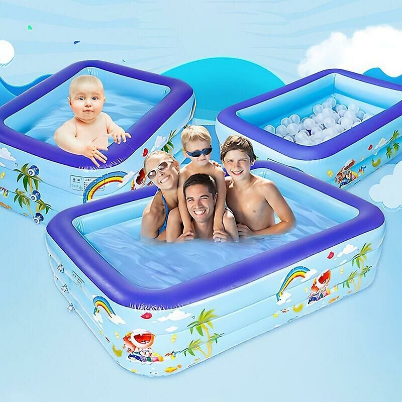 Piscina per bambini Giochi d'acqua Piscine gonfiabili Doppio strato Bolla solida Piscina gonfiabile di alta qualità Vasca da bagno per giochi d'acqua