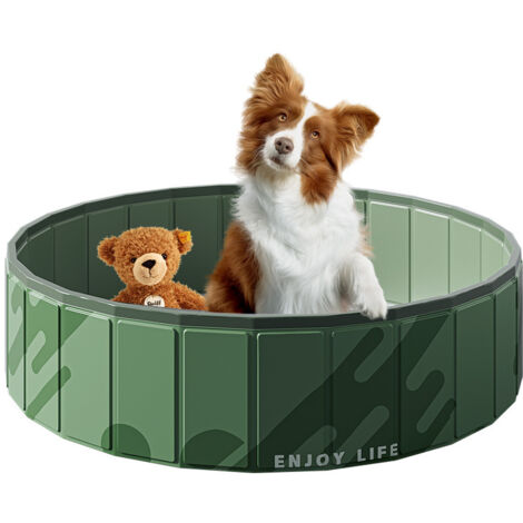Piscina pieghevole, piscina pieghevole per cuccioli - Piscina per esterni per cani, gatti, animali domestici, cuccioli