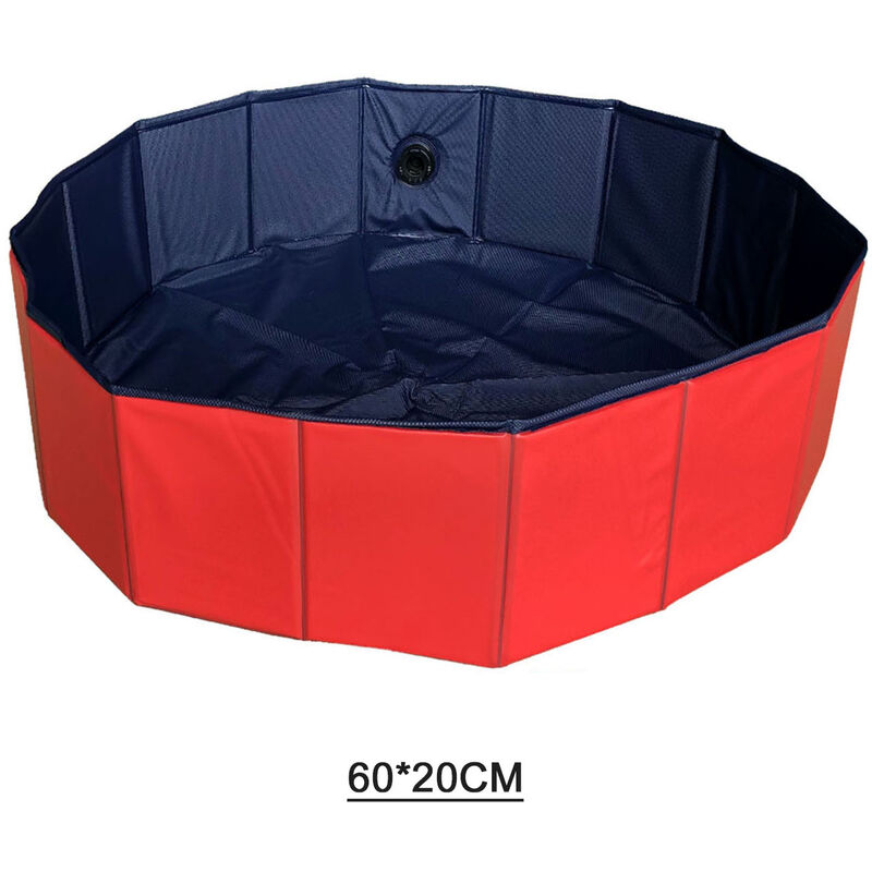 

Piscina plegable de plastico duro extra grande para perros, piscinas para mascotas, piscinas plegables para mascotas, banera, piscina infantil para