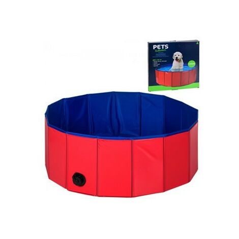 SUMINISTROS JAIZKIBEL Piscina plegable para animales 80x30 cm Pets Collection