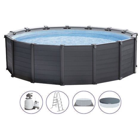 PISCINA GONFIABILE INTEX 'EASY SET' CM. 305X76 LT. 3853-POMPA 1250 LT./H