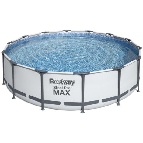 Piscina pvc 427x107cm cart bestway gr steel pro max circ 569