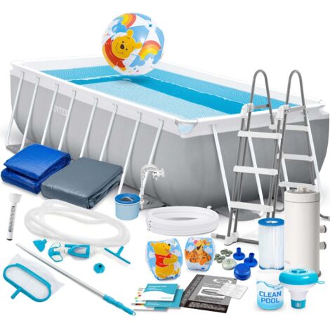 Piscina rectangular 488x244x107cm 21en1 INTEX 26792