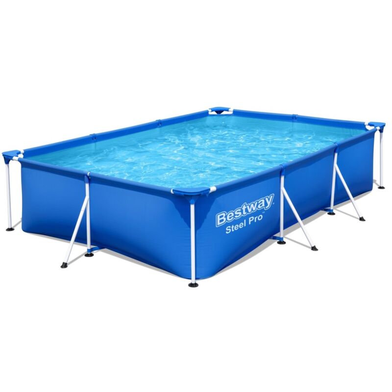 Piscina Pvc 300X201X66Cm Cart Bestway Pvc Azul Splash Fp Rec