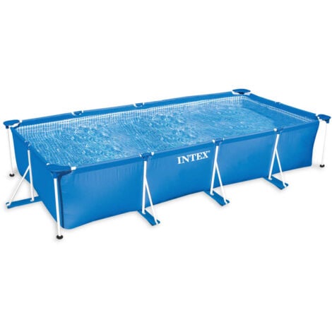 GRE Piscina Rectangular Frame 220x150x60 cm 28270NP INTEX