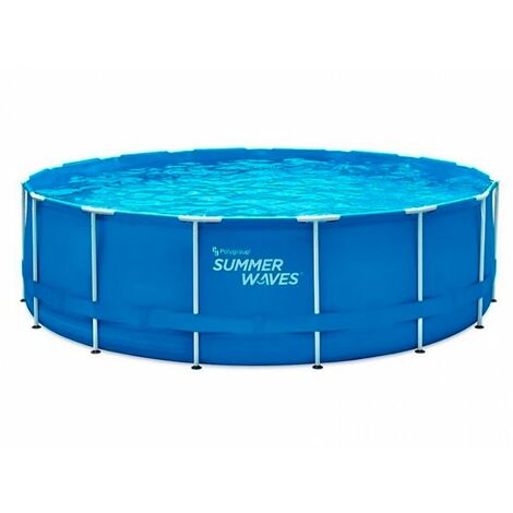 Piscina redonda tubular con depuradora 457x84cm Summer Waves