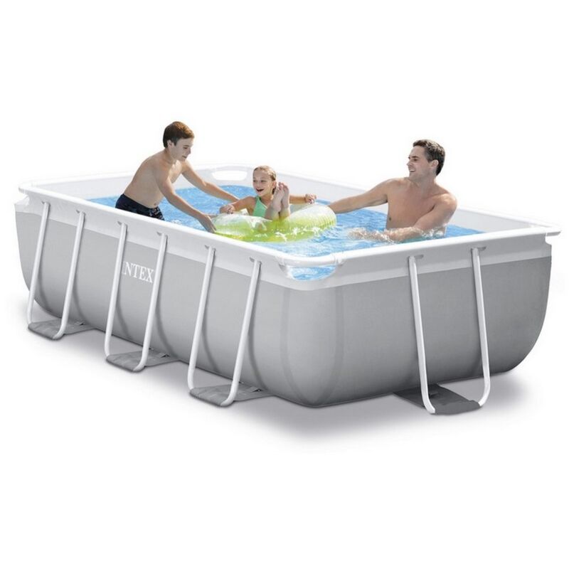 1PZ PISCINA RETTANGOLARE FRAME PRISMA cm. 488x244x107 h
