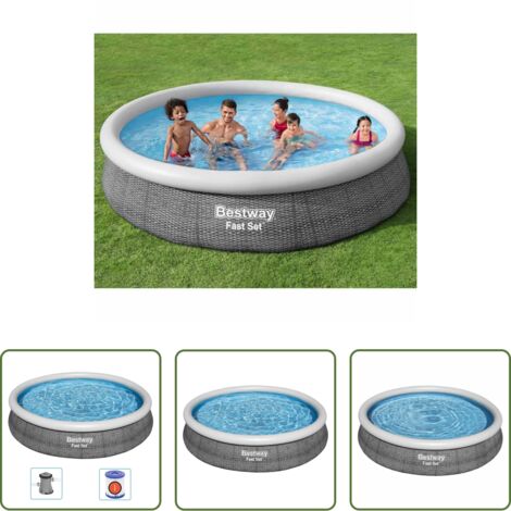 Piscina rotonda - Bestway Set Piscina Rotonda 366x76 cm