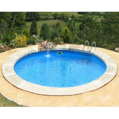 Piscina San Marco rotonda interrata 400x135cm