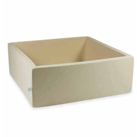 Piscina seca 110x110x40 beige sin bolas
