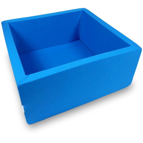 Piscina seca 90x90x40cm azul sin bolas