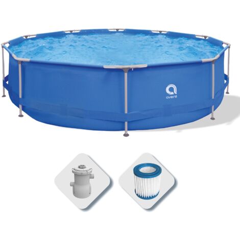 Piscina Sirocco Blue 360 x 76 cm set con inserto filtrante