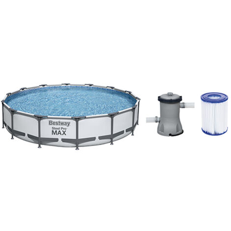 Piscina Steel Pro Max Fuori Terra Rotonda