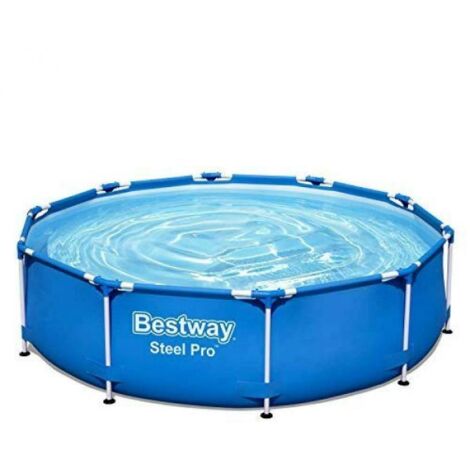 Piscina Steel Pro Tonda Telaio Portante Cm.305X76H. Senza Filtro - peso kg.19,6 - lt.4.678 (art.56677)