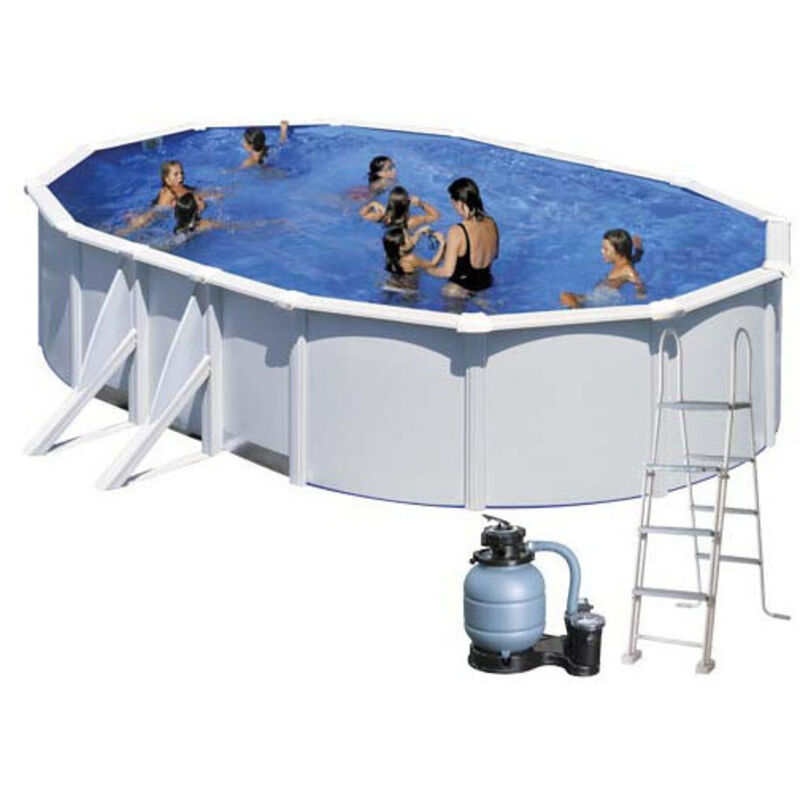 Gre - Piscina Elevada Fidji 730X375X120 Kit730Eco