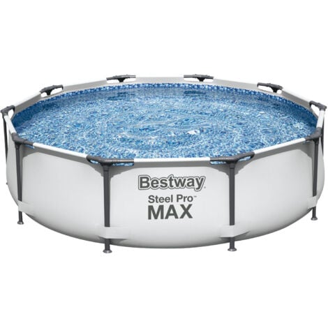 PISCINA TONDA FUORI TERRA STEEL PRO MAX BESTWAY 305xH76 -56406