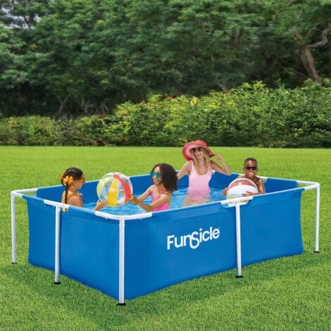 Piscina tubolare rettangolare Funsicle  2,13 m x 1,52 m x 0,61 m