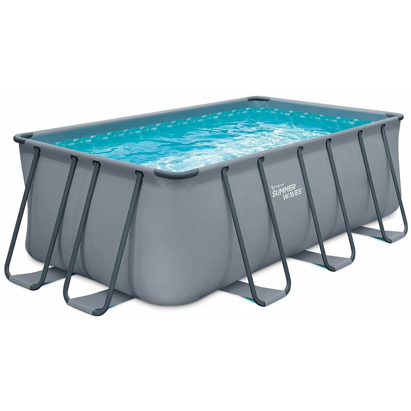 

Piscina tubular - LUDO 1 - 8m2 - 4.01 x 2.01 x 1.22 m - Sin bomba de filtración