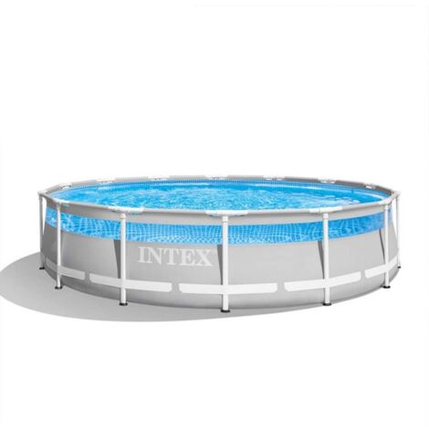 Piscina tubular prisma con ventana - 427 x 107 m - Intex