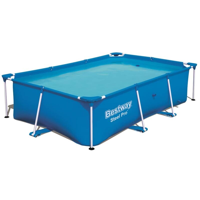 Bestway - Piscina Desmontable Tubular Infantil Steel Pro 259X170X61 Cm