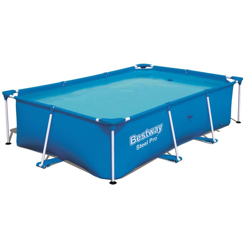 Bestway - Piscina Desmontable Tubular Infantil Steel Pro 259X170X61 Cm