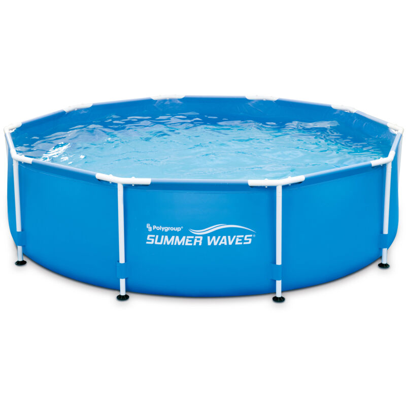 Piscina Tubular Redonda Summer Waves 3,05X0,76M Con Bomba