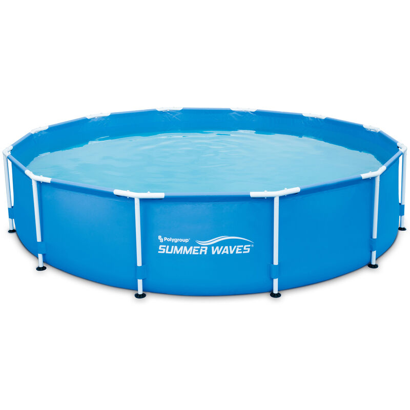 Piscina Tubular Redonda Ø3,66 X76Cm Summer Waves Con Bomba