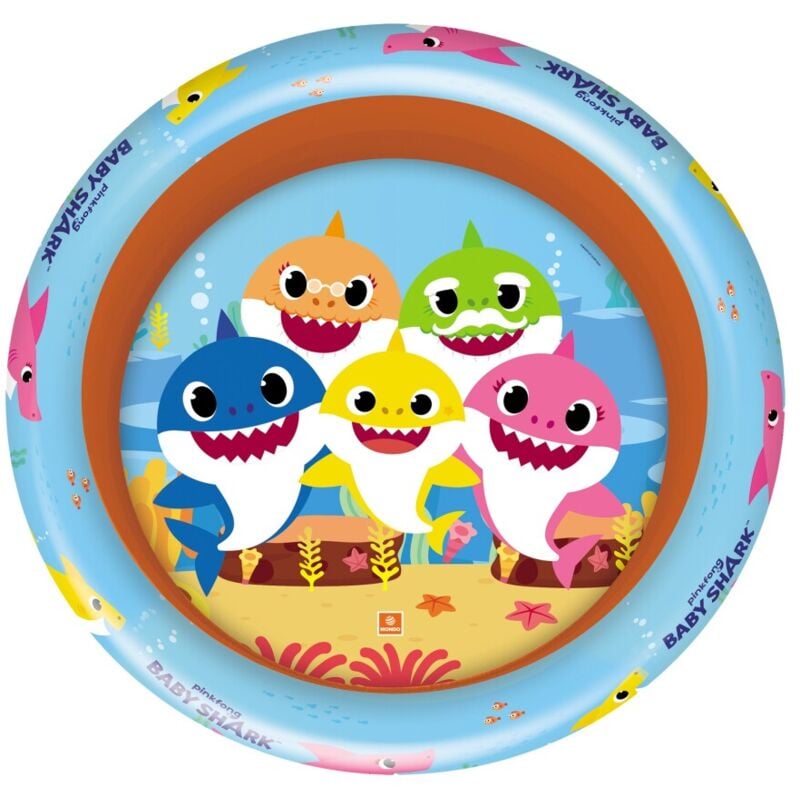Mondo - Piscine 3 anneaux Baby Shark 100 cm