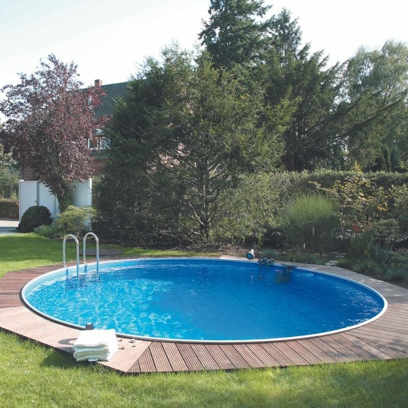 Kit piscine acier - ronde 4.5M x 1.2M