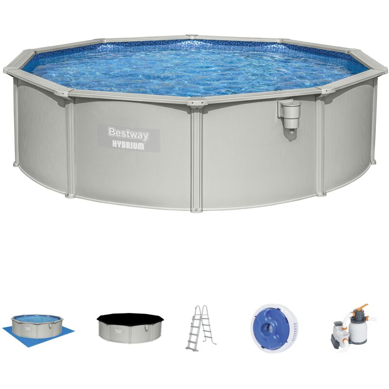 Bestway - Piscine acier hors sol ronde Hydrium 460 x 120 cm