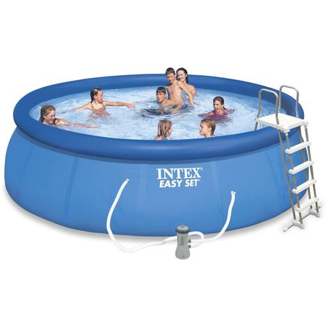 Piscine Autoportante Ronde Avec Pompe Easy Set Diam 457 X H 122