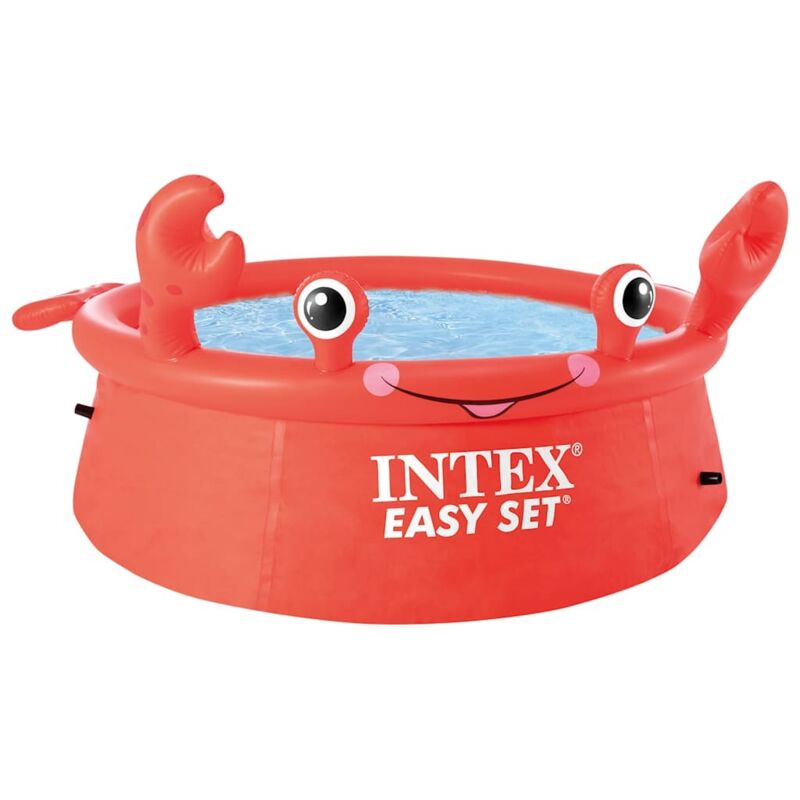 Intex - Piscine gonflable crabe heureux Easy Set 183x51 cm