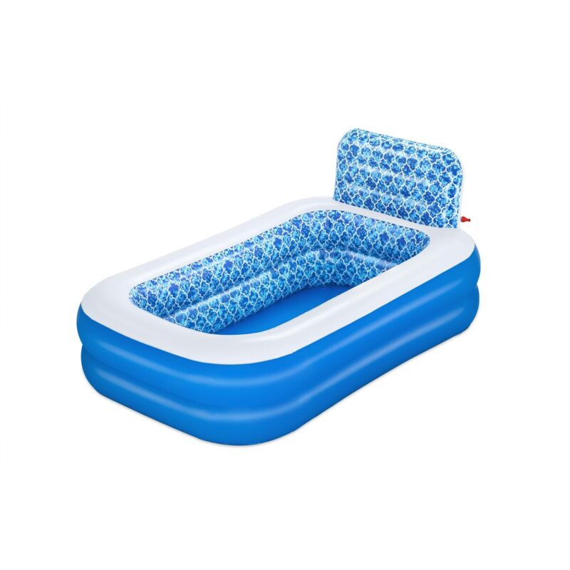 Bestway - Piscine Gonflable Silicona avec Aspersoir 229x152x196 cm +6 Ans Jardin 54451