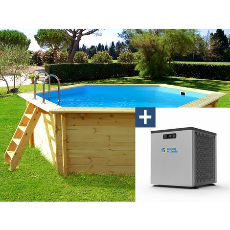 Mini-pompe à chaleur Mini 25 - 2.5 kW - Pour piscines hors sol jusqu'à 20  m3 105772
