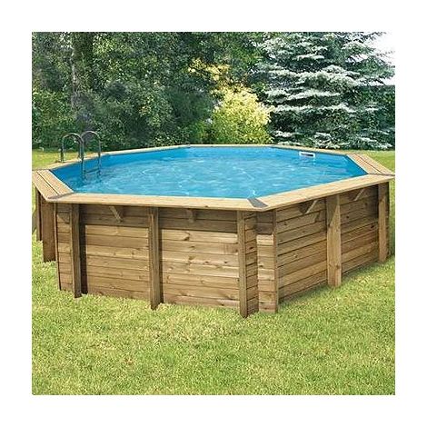 Piscine Bois Ubbink Ocea 580 X 130 M Pbooutoc580