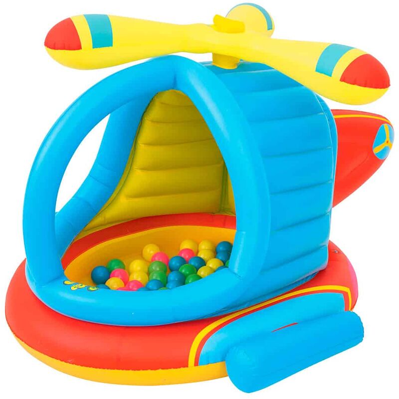 Bestway Piscine à balles Hélicoptère 132x79x68 cm