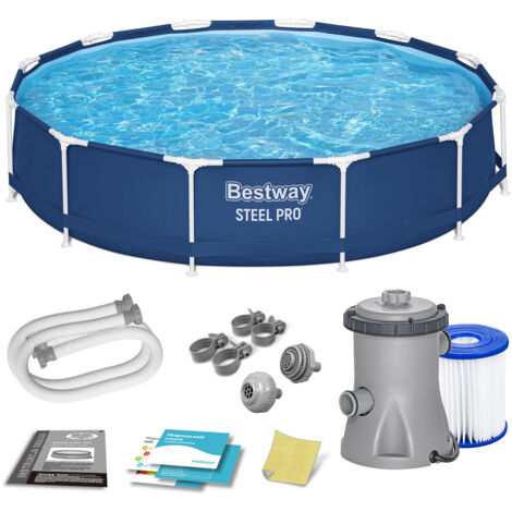 Piscine de jardin Frame 366 x 76 cm 7-en-1 Bestway 56681