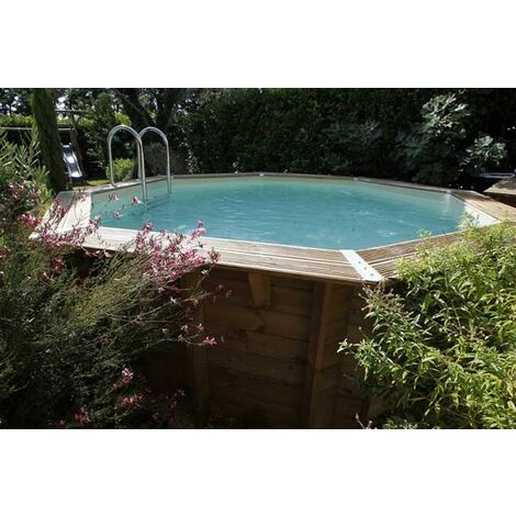 Piscine Océa Ø 510 - H120 cm - Liner gris 75/100ème