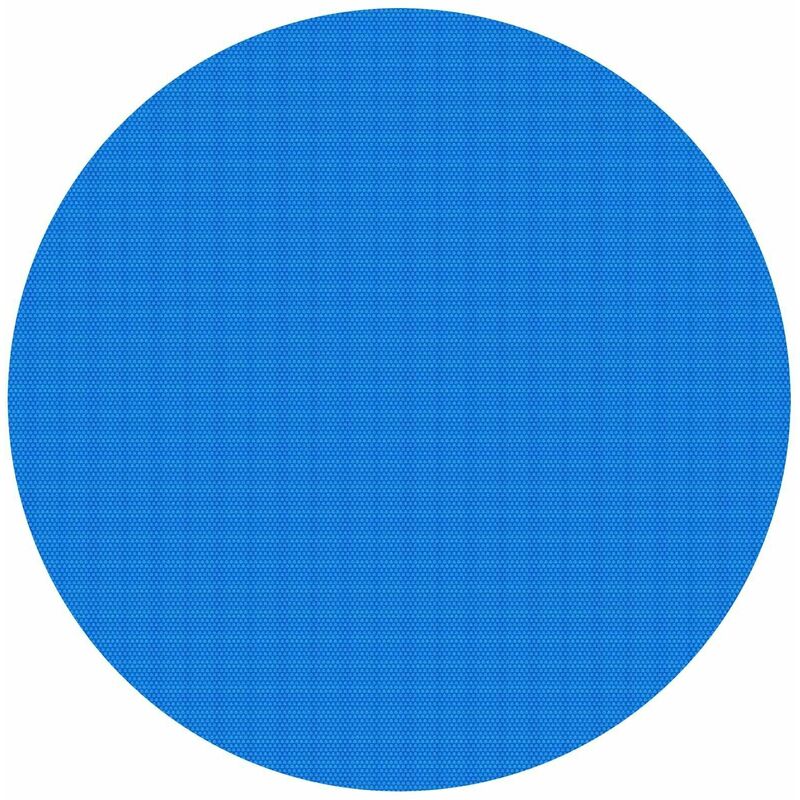 Piscine film solaire ronde couverture de piscine bleu diamètre 3,6m chauffage solaire pe - Bleu