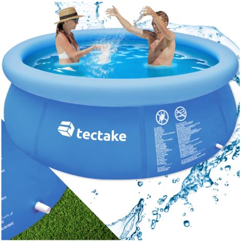 Piscine gonflable autoportée ronde Ø240 cm - piscine hors-sol, piscine autoportante, piscinette - bleu