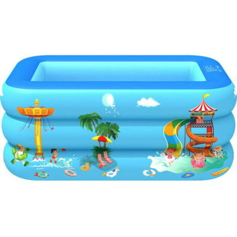 Piscine gonflable, baignoire pliable pour enfants adultes, piscines familiales, pataugeoires gonflables portables, jardin d'été extérieur, amélioration de l'épaississement du matériau PVC