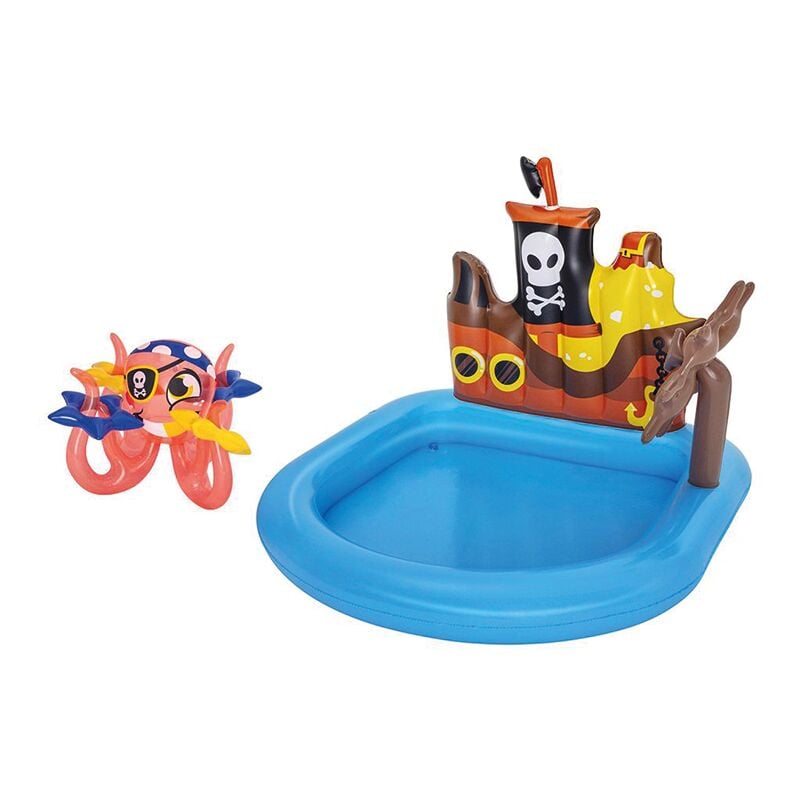 Piscine gonflable bateau pirate
