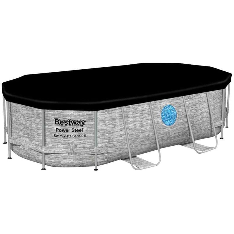 Bestway - Ensemble de piscine Power Steel 427x250x100 cm