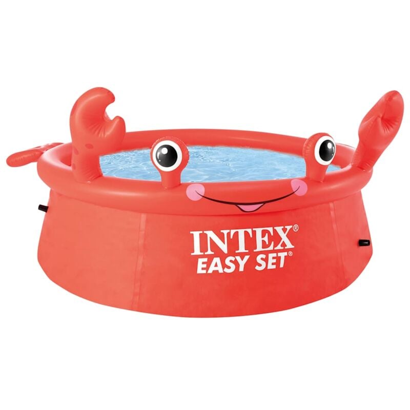 Intex - Piscine gonflable crabe heureux Easy Set 183x51 cm