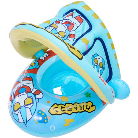 Piscine gonflable danoise pour enfants avec pare-soleil (pare-soleil amovible), 1-4 ans
