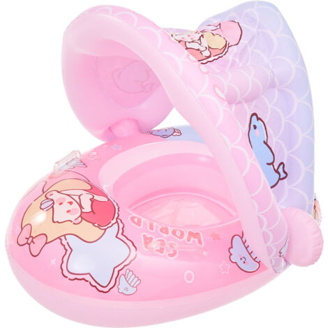 Piscine gonflable danoise pour enfants avec pare-soleil (pare-soleil amovible), 1-4 ans